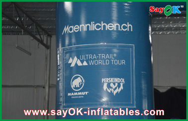Inflatable Gantry Double Stitching Inflatable Entrance Arch Dengan Pencetakan Logo Hangout 6x3m
