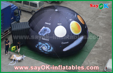 Raksasa Oxford Cloth Inflatable Planetarium Dome Proyeksi Tenda ROHS Persetujuan