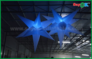 Natal Hanging Dekorasi Inflatable Led Star Light Untuk Ceiling Decorative