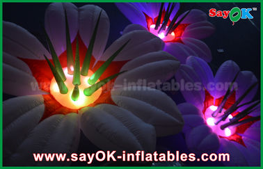 Bunga Berbentuk Inflatable Lighting Decoration, Pernikahan Inflatable LED Light