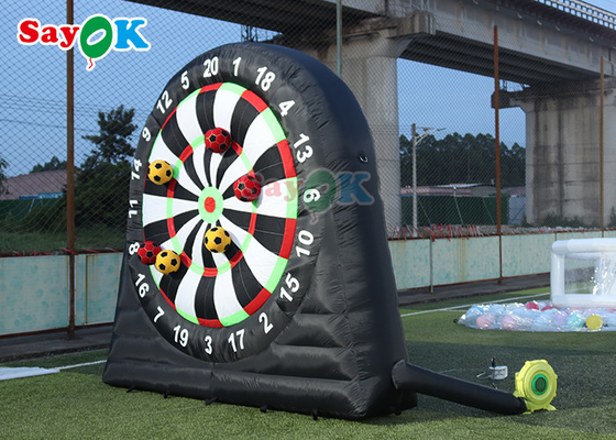 3m Inflatable Papan Dart Sepak Bola Target Permainan Sepak Bola Menembak Tendangan Anak Panah Inflable Sepak Bola Menembak Target