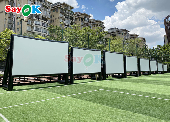 Layar Film Oxford Kain Inflatable Outdoor Layar Proyeksi Inflatable Open Air Cinema