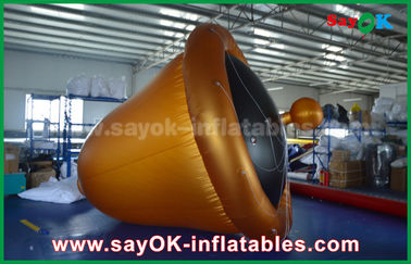 Jadi Keren Disesuaikan PVC Kualitas Tinggi Helium Bells Inflatable Model Untuk Iklan