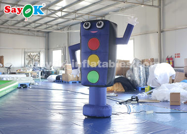 Blow Up Karakter Kartun Promosi Karakter Kartun Inflatable 2m Traffic Light Model CE