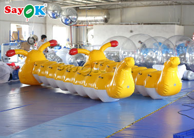 Balon Hewan Inflatable 6m Lucu Dekorasi Karnaval Caterpillar Inflatable Untuk Game Team Building