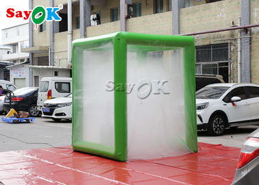 Custom Made Green Fogger Saluran Desinfeksi Terpadu Di Pintu Masuk Supermarket