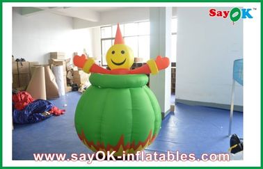 Dekorasi Inflatable Smiling Face Karakter Kartun / Maskot Hewan Inflatable