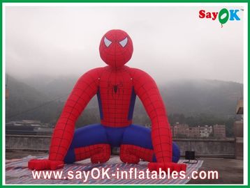 Iklan Upacara Inflatable Karakter kartun inflatable, tahan angin Tinggi 10m Inflatable Spinder Man