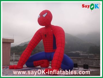 Iklan Upacara Inflatable Karakter kartun inflatable, tahan angin Tinggi 10m Inflatable Spinder Man