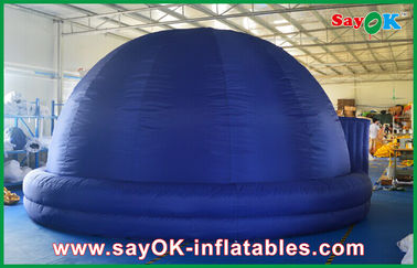 Portabel Inflatable Tent Proyeksi Planetarium Durable / Kain Fireproof